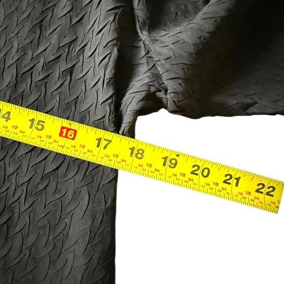 Jerry T New York Textured Open Front Jacket – Size 1X - Picture 4 of 5